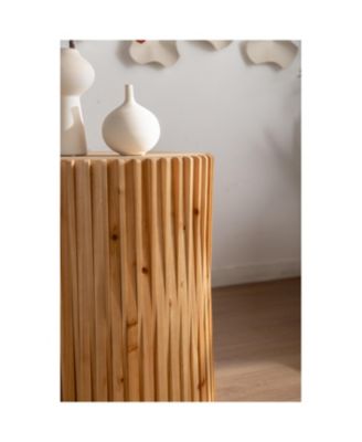 Retro Cylindrical Coffee Table Set (Textured)