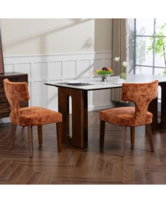 Mid Century Modern Dining Chairs (Set of 2)