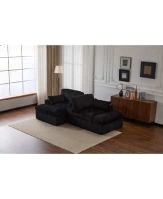 Streamdale Double Chaise Lounge Sleeper Sofa Bed