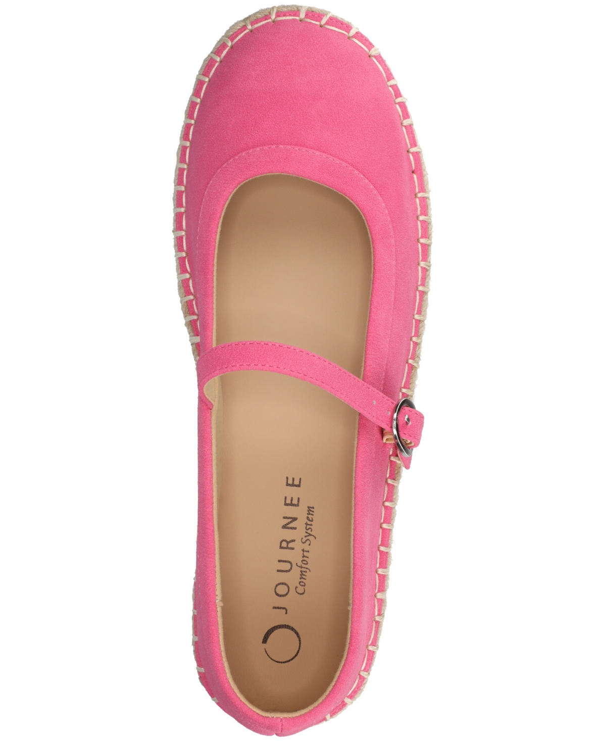 Journee Collection Women's Kenzie Round Toe Espadrille Flats