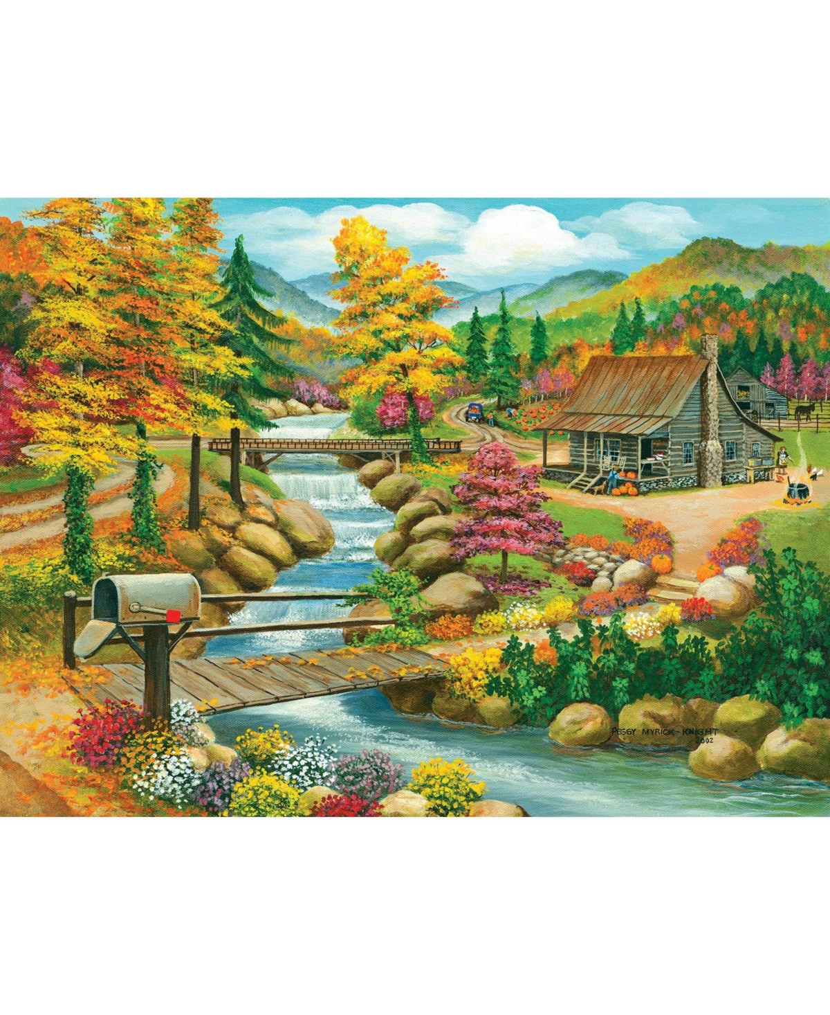 SunsOut Fall Season 1000 piece Jigsaw Puzzle for Adults