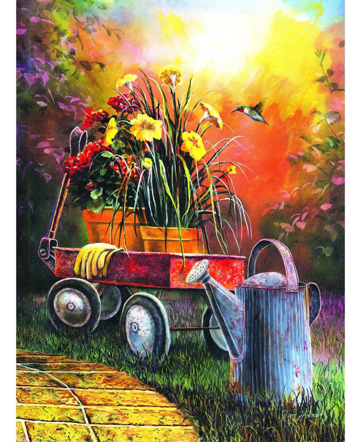 SunsOut Summer Blooms 1000 piece Jigsaw Puzzle for Adults
