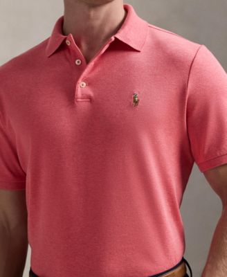 Men's Custom Slim-Fit Soft Cotton Polo Shirt