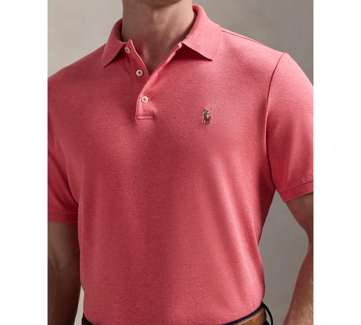 Polo Ralph Lauren Men's Custom Slim Fit Soft Cotton Shirt
