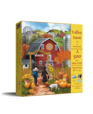 Valley Farm 500 piece Jigsaw Puzzle for Adults Halloween