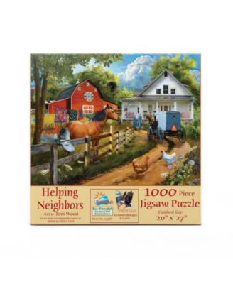 Helping Neighbors 1000 piece Jigsaw Puzzle for Adults
