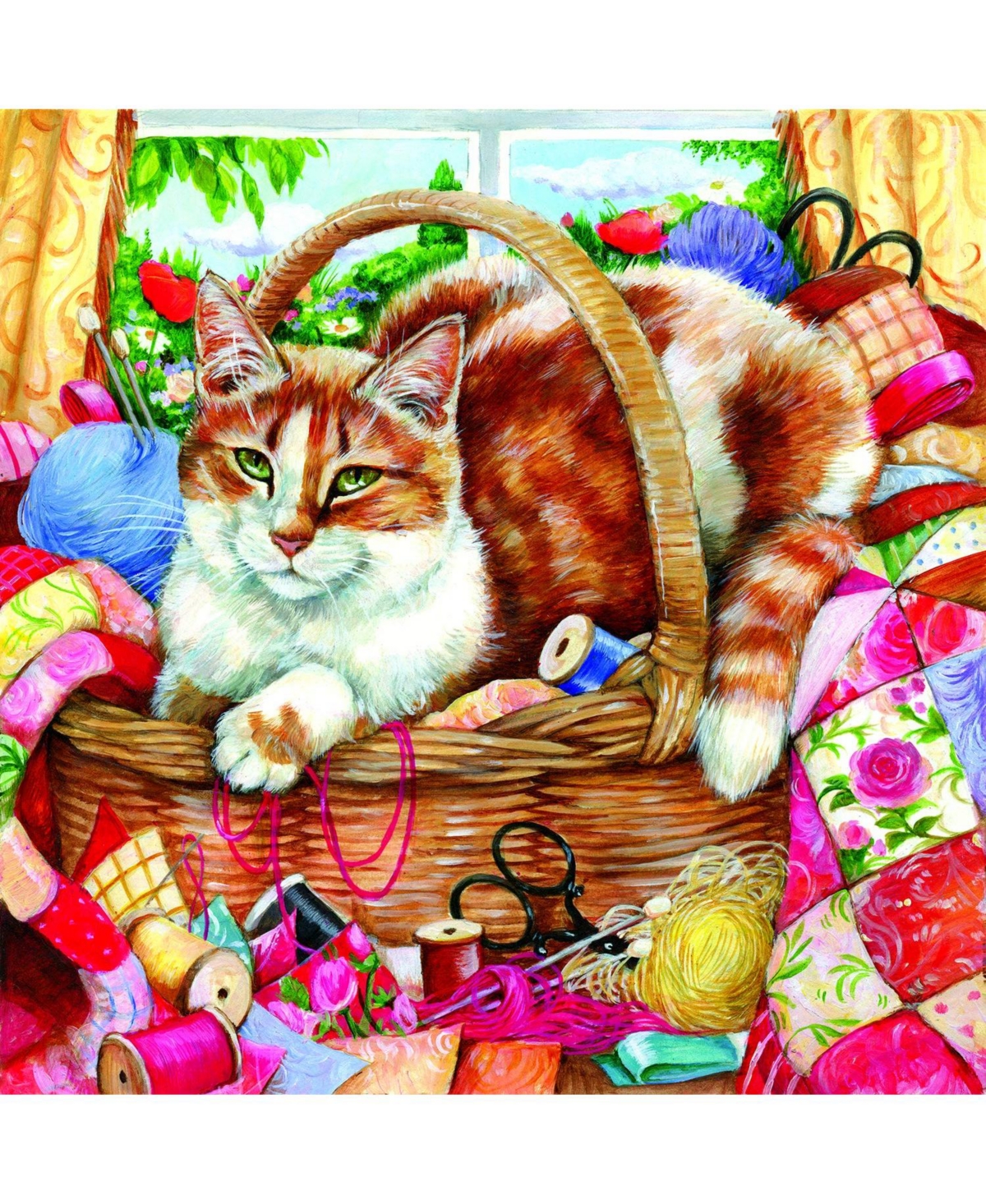 SunsOut A Perfect Spot 500 piece Jigsaw Puzzle for Adults