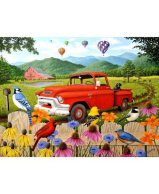 The Red Truck 500 piece Jigsaw Puzzle for Adults