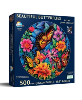Beautiful Butterflies 500 piece Jigsaw Puzzle for Adults