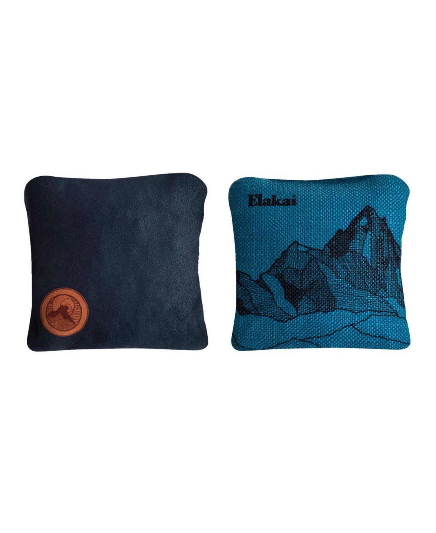 Детские игрушки Elakai Mount 6" x 6" Dual-Fabric Double-Stitched All-Weather Cornhole Bags, 4-Piece, Ages 14+, цвет: Синий — фото 3