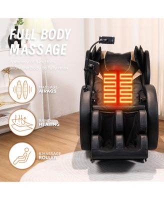  Massage Chair Recliner with Zero Gravity with Full Body Air Pressure