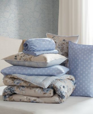 Heather Vintage Floral 7-Pc. Comforter Set, Queen