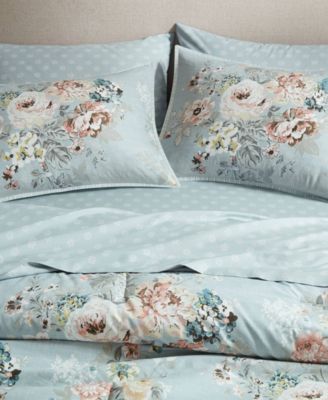 Heather Vintage Floral 7-Pc. Comforter Set, Full
