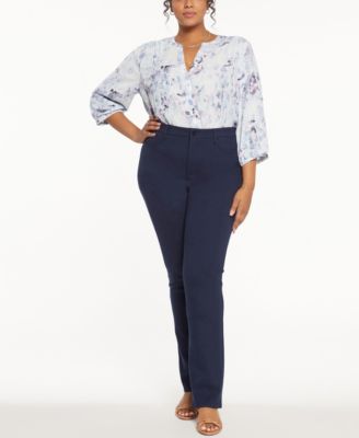 Plus Size Marilyn Straight Pants