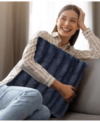 Faux-Fur 2-Pack Decorative Pillows, 20" x 20"