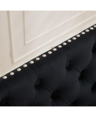 + Loveseat Bench + Velvet + Tufted, Wing Back, Silver Legs + Dining