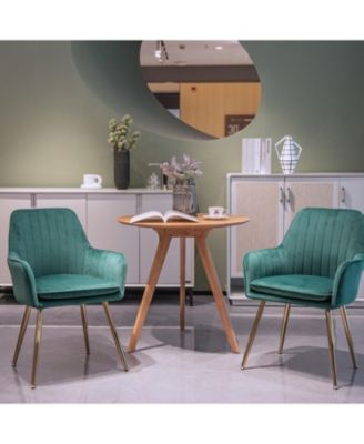 Streamdale Velvet Dining Chairs (Set of 2)