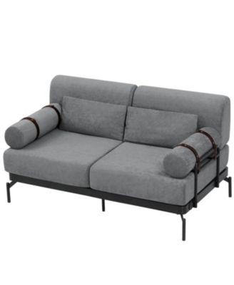 Modern Loveseat Sofa with USB Ports