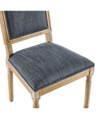 French Country Cane Back Dining Chairs Set