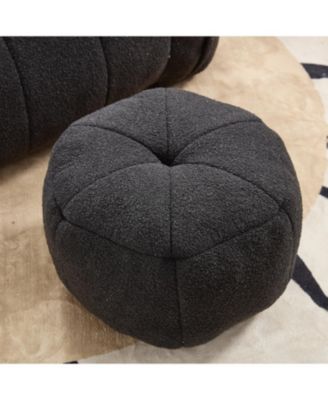 Soft Bean Bag Chair with Footstool