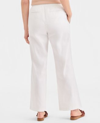 Women's Wide-Leg Pull-On Pants