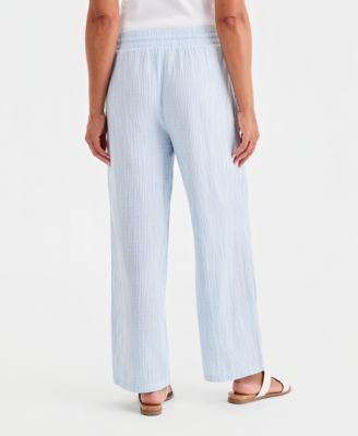 Petite High-Rise Comfortable Fit Pants