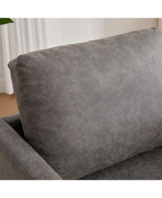 30.7" Swivel Accent Chair - PU