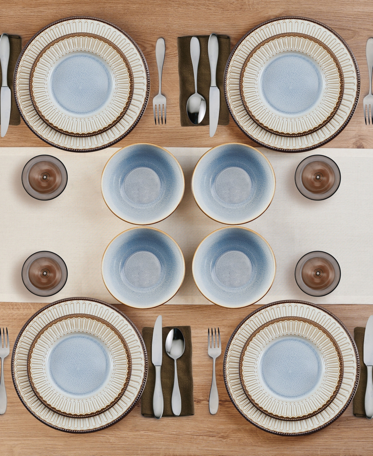 Pfaltzgraff Clara 12-Pc Dinnerware Set, Service for 4