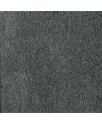 Grey Cashmere Fringed Scarf