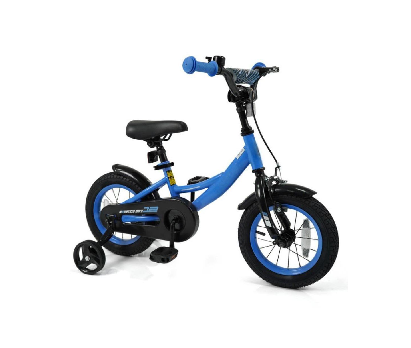 Детская игрушка HONGGE Adjustable Kids Bike with Training Wheels and Coaster Brake, Ages 3+, цвет: Синий — фото 1