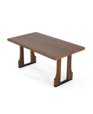 63" Rectangular Dining Table (Walnut