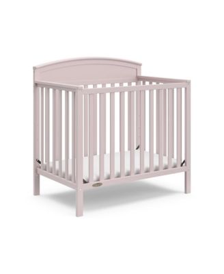Benton 4-In-1 Convertible Mini Crib - Blush