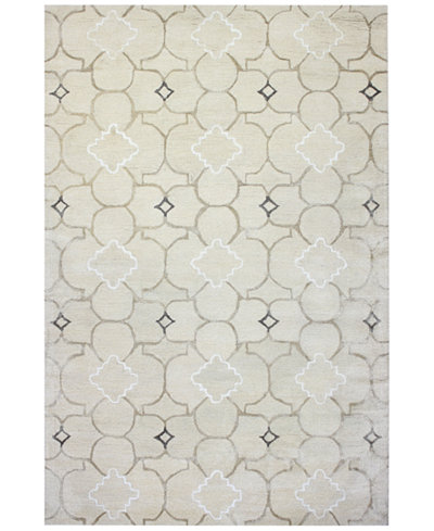 Bashian Gramercy Tile Ivory Area Rugs