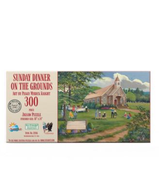 Sunday Dinner on the Grounds 300 piece Jigsaw Puzzle for Adults