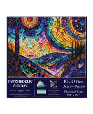 Psychedelic Sunday 1000 piece Jigsaw Puzzle for Adults