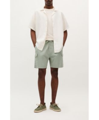 Men's Cruz Linen Cargo Shorts