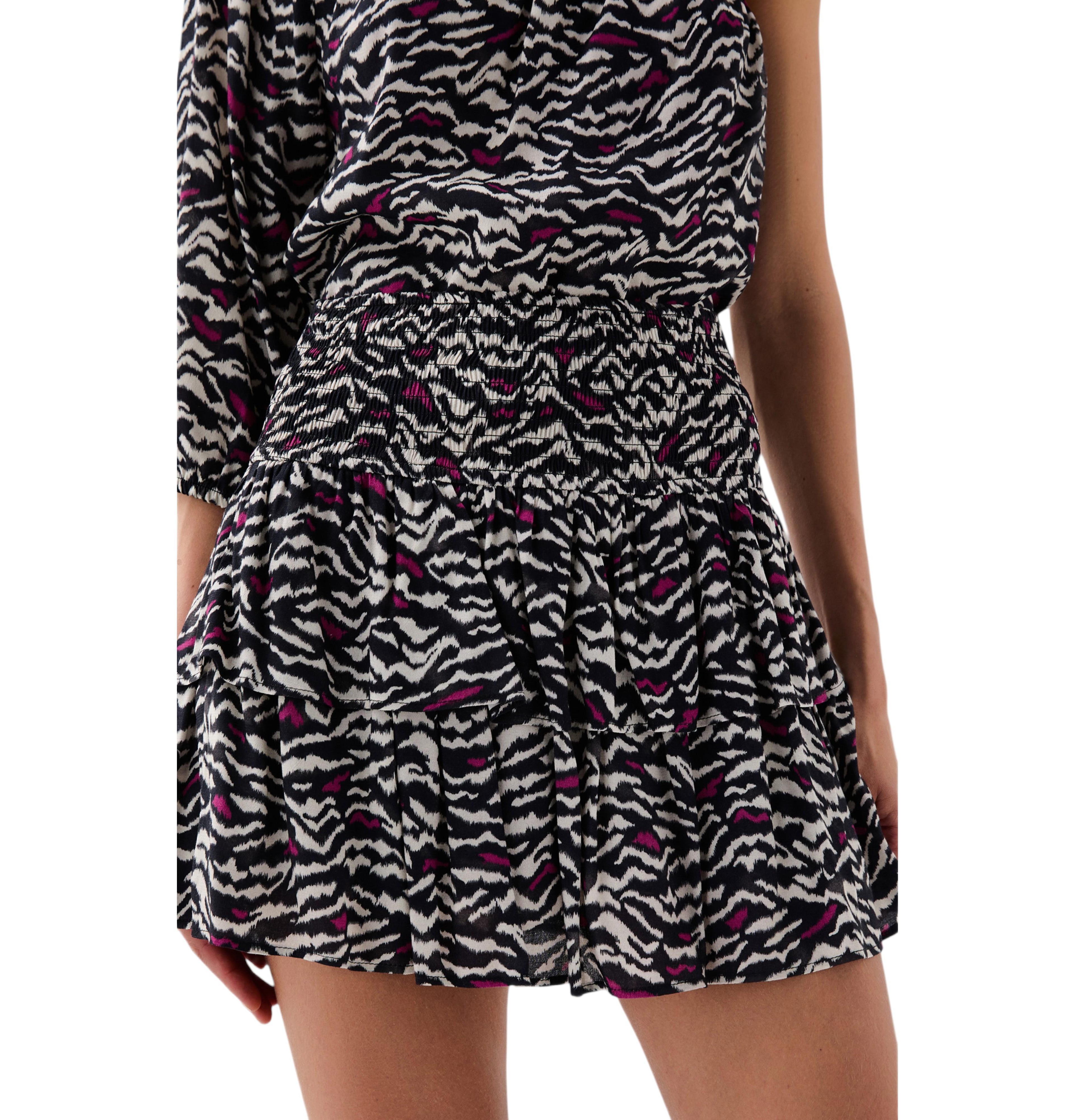 Scalpers Women's Ruffle Mini Skirt