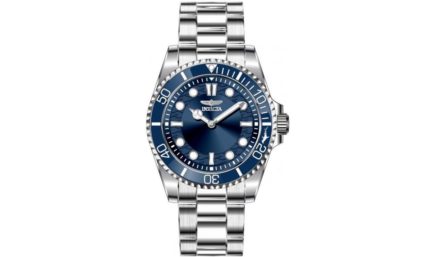 Мужские часы Invicta 49694 Pro Diver Quartz PC20S Brass Dial, цвет: Стальной — фото 2