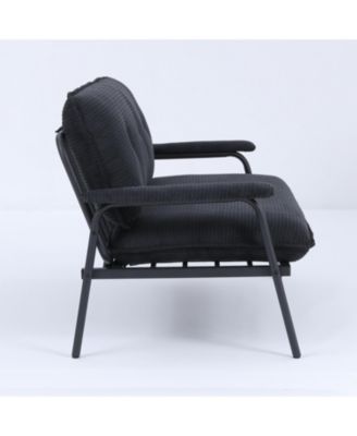 53" Black Sofa - Small Apartment Living