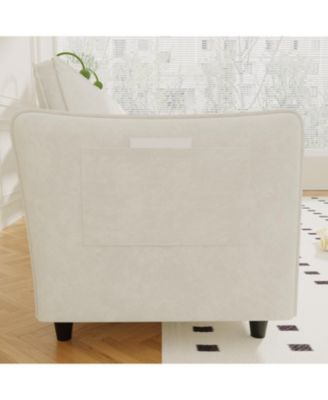 74" Loveseat Sofa - Mid Century Modern Couch for Small Spaces