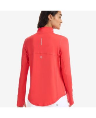 Women's UPF 50+ Sun Protective Relaxed Mock Zip Top