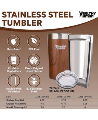 Cruiser Tumbler: 12oz - Harvest Maple