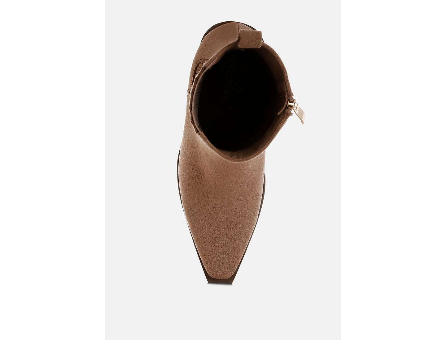 Женские ботинки London Rag Lording High Ankle Microfiber Chelsea, цвет: Светлый бежевый — фото 6
