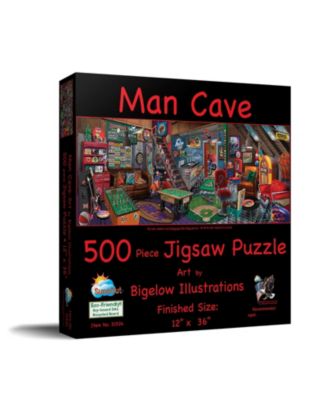 SunsOut Man Cave 500 piece Jigsaw Puzzle for Adults - Macy's