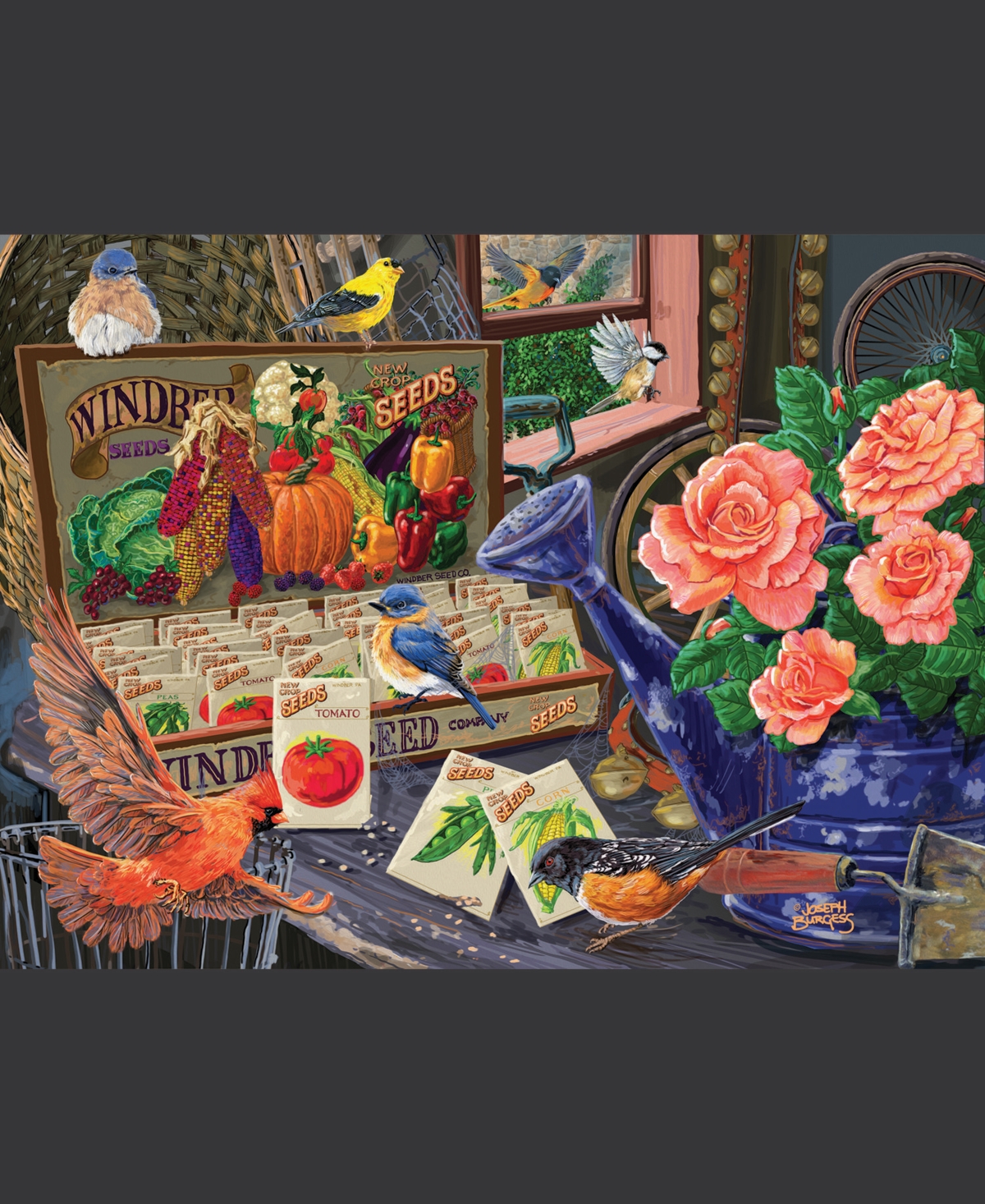 SunsOut Seed Box 1000 piece Jigsaw Puzzle for Adults