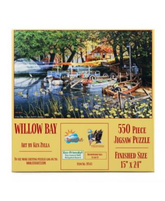Willow Bay 550 piece Jigsaw Puzzle for Adults