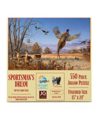 Sportsman's Dream 550-piece Jigsaw Puzzle for Adults