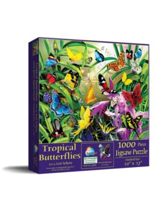 Tropical Butterflies 1000 piece Jigsaw Puzzle for Adults