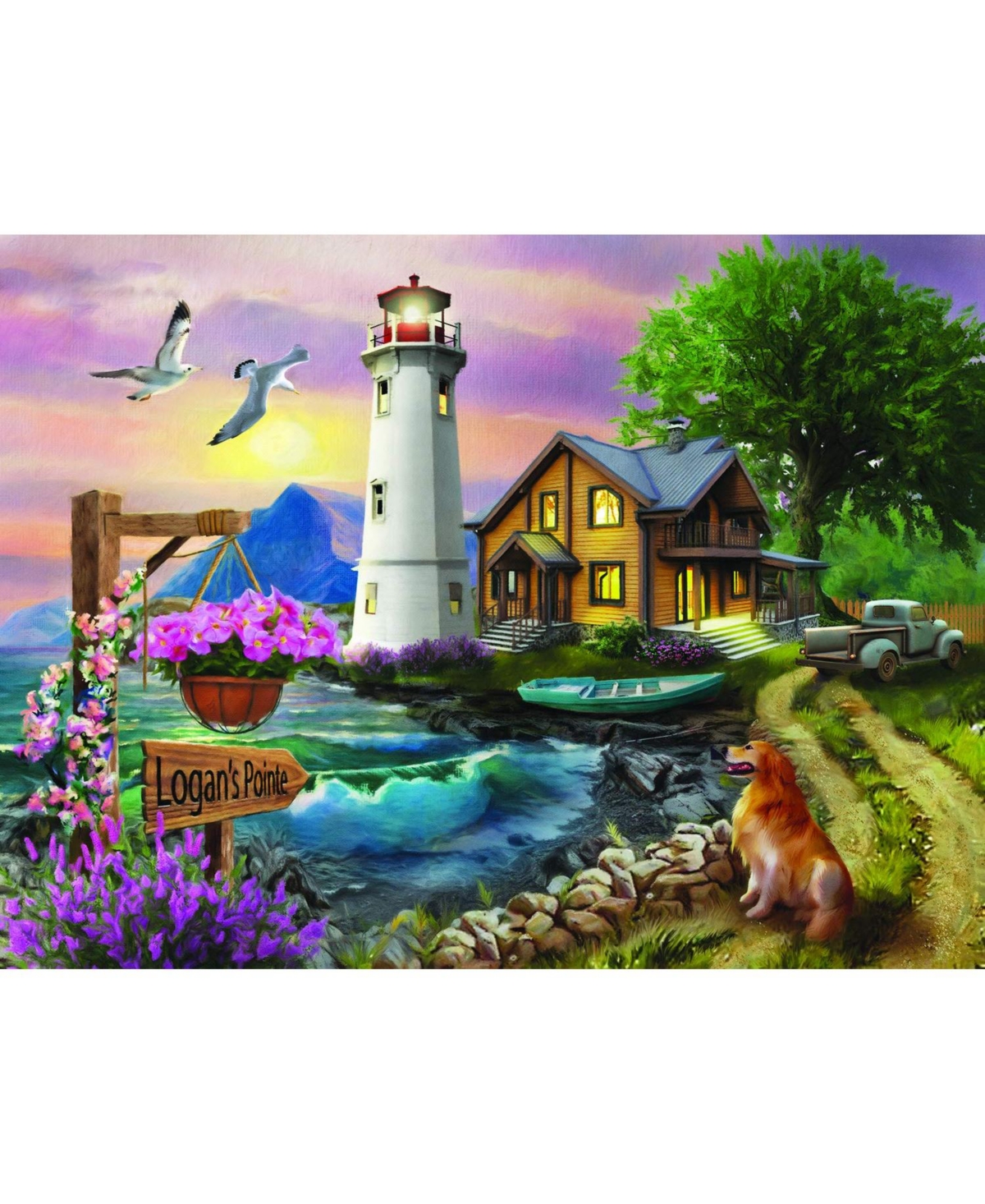 SunsOut Logan's Pointe 1000-piece Jigsaw Puzzle for Adults