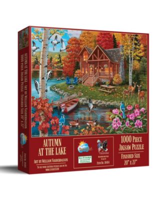 Autumn at the Lake 1000 piece Jigsaw Puzzle for Adults